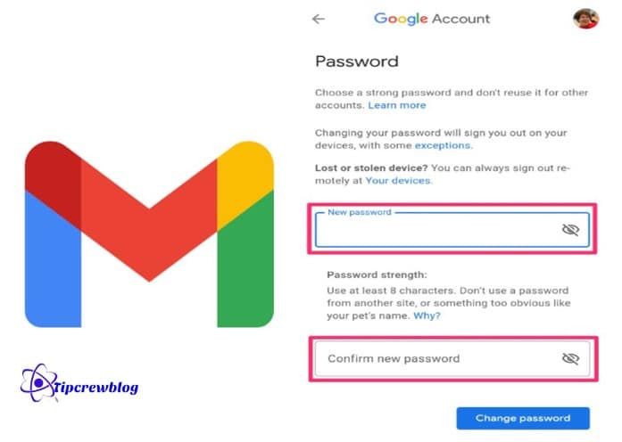 Gmail Password Change - How to Change Email Password on Mobile Phone and PC