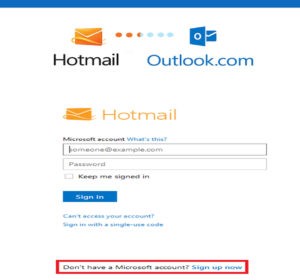 Hotmail Login Account - Outlook Account Sign in & Sign up on www.hotmail.com